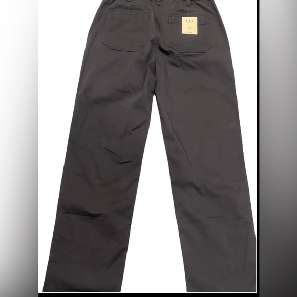 NEW LETTER TO JULIET cargo pocket straight pant in charcoal - Picture 2 of 5
